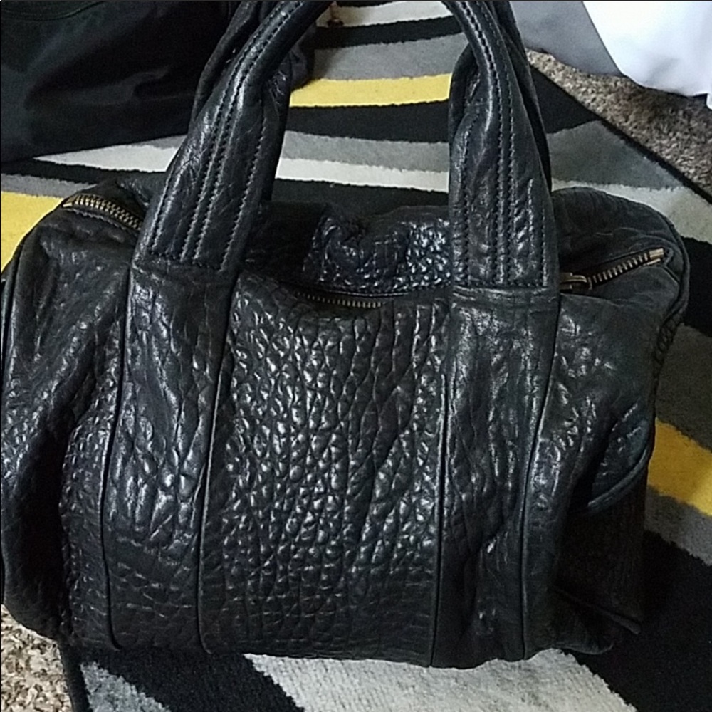 🔥 Alexander Wang Black pebble leather bag🔥